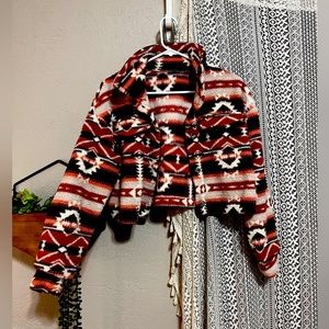 Women’s Sherpa Aztec jacket